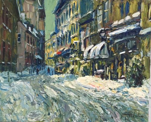 Rue Sault Au Matelot Vieux Quebec 
